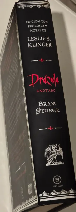 Libro Dracula anotado