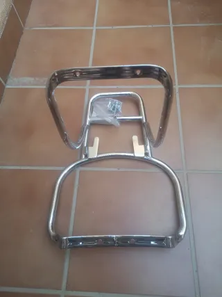 Portaequipajes Vespa Cromado Nuevo