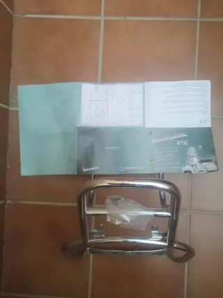 Portaequipajes Vespa Cromado Nuevo