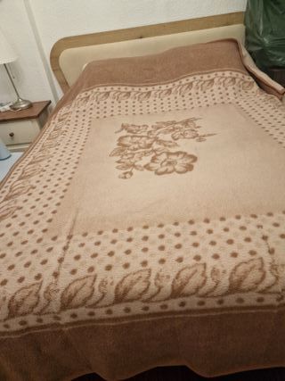 3 Mantas lana cama 1,50