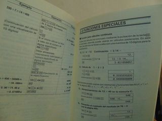 Manual Casio FX-4000P Original