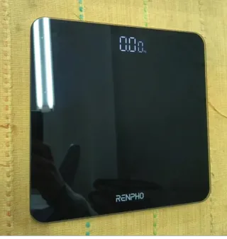 Báscula Baño Digital Negra