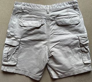 Pantaloncini cargo uomo beige taglia 40