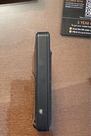 TRAVANDO Cartera Tarjetero Aluminio Hombre Negro