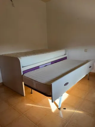 Cama Nido Compacta 4 Cajones + Cama Supletoria