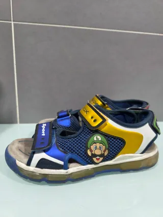 Sandalias Geox Mario Bros Niño