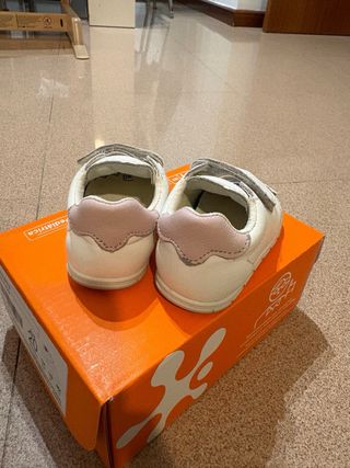 Zapatillas Pablosky Bebe Blancas Velcro