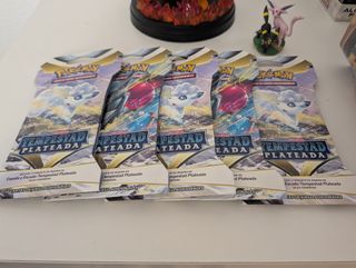 5 Sobres Pokémon Tempestad Plateada