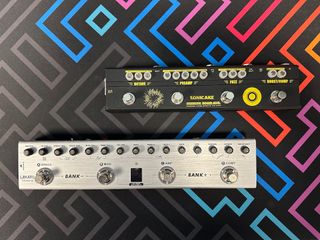 Pedales Bajo Lekato Tank-B y Sonicake Boom Ave.