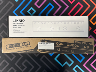 Pedales Bajo Lekato Tank-B y Sonicake Boom Ave.