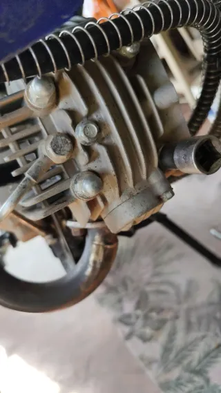 Pitbike MTR 160cc Motocross Azul/Blanco