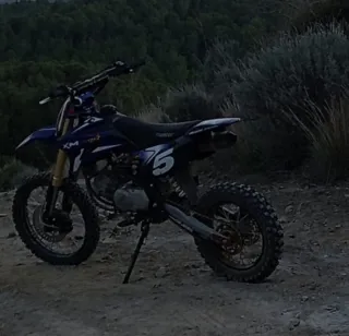 Pitbike MTR 160cc Motocross Azul/Blanco