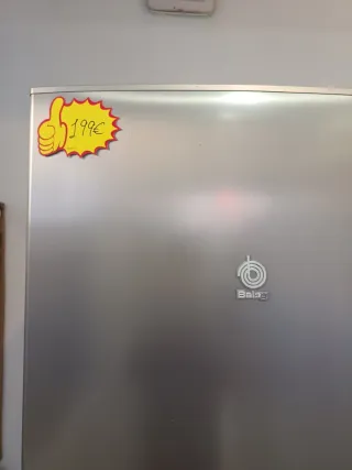 FRIGORÍFICO BALAY 1,85m A++ INOX