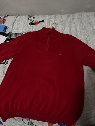 Jersey Tommy Hilfiger Rojo Talla M