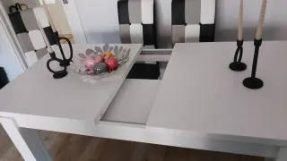 Mueble TV y mesa extensible 2 piezas