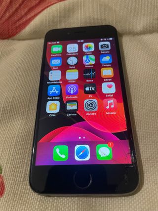 iPhone 6s Negro/Plateado