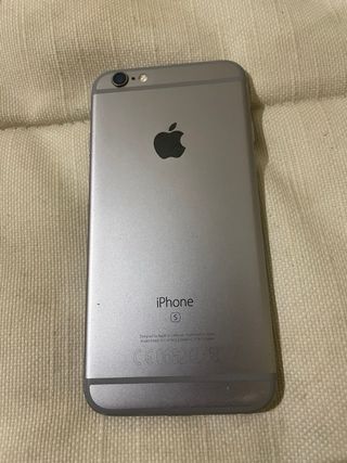 iPhone 6s Negro/Plateado