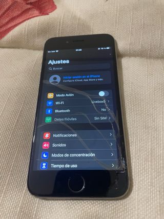 iPhone 6s Negro/Plateado