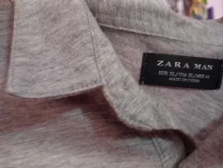 Pack 2 polos largos Zara hombre Talla xl
