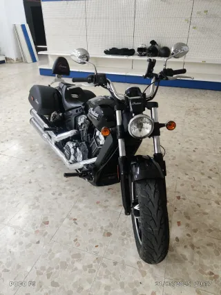 Indian Scout Negra