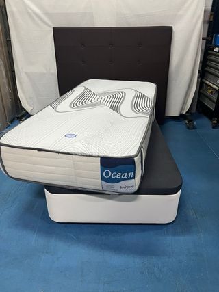 Canapé Abatible + Colchón Visco 90x180