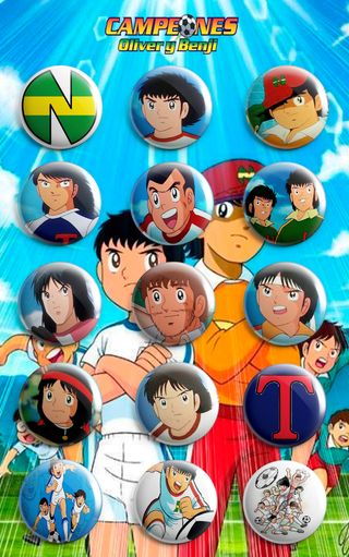 PACK CHAPAS CAMPEONES (OLIVER Y BENJI)