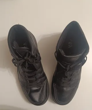 Zara Botín Bambas Negro Talla 40