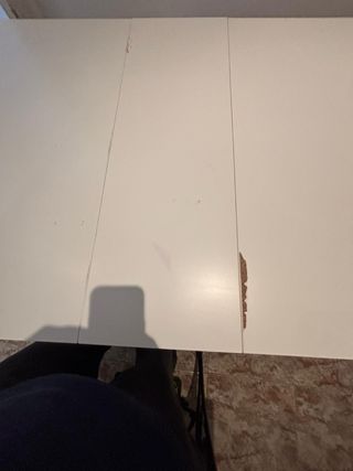 Mesa plegable Ikea blanca