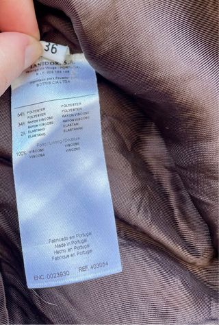 Vestido clássico estilo Tweed (Lanidor, tamanho 36