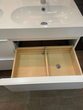 Mueble de baño doble lavabo