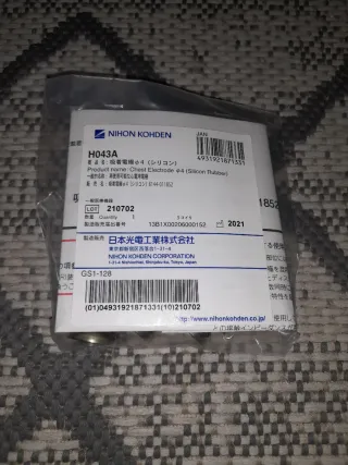 Electrodos ventosa ECG