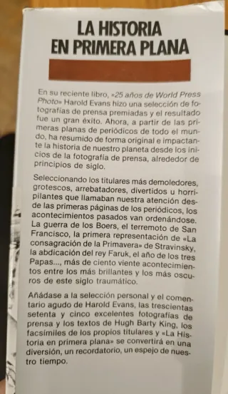 La historia en primera plana. Fotografías prensa