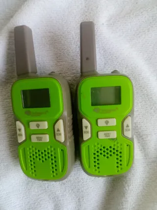 2 Walkie Talkies Inteck Verdes