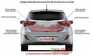 Faro Antiniebla Izdo=Dcho Citroën XSARA PICASSO A