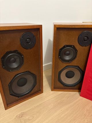 Altavoces de madera Philips