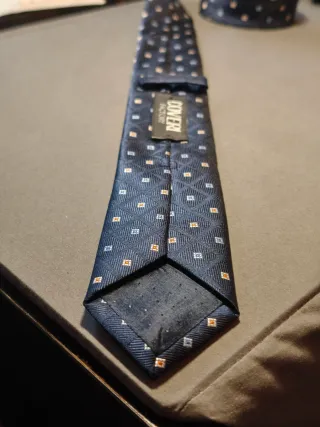 Cravatta slim Coveri Factory blu