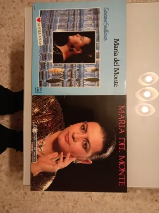 Lote 2 Vinilos María del Monte Sevillanas