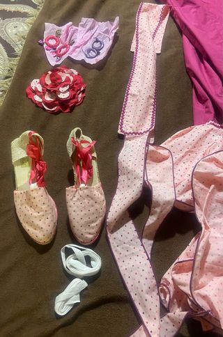 Vestido Sevillana Artesano Talla L