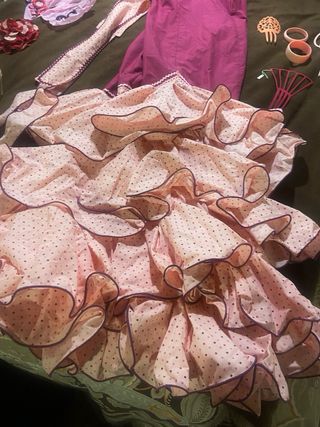 Vestido Sevillana Artesano Talla L