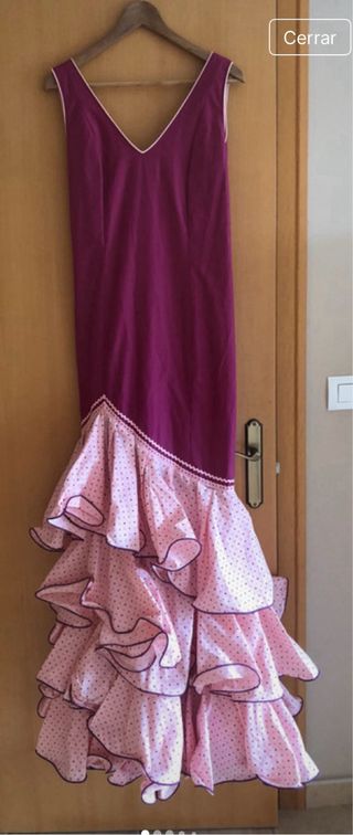 Vestido Sevillana Artesano Talla L