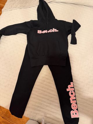 Set sportivo Bench nero e rosa