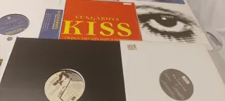 2x Technics SL-1210MK5 con Tapa + Lote 160 Vinilos