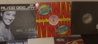 2x Technics SL-1210MK5 con Tapa + Lote 160 Vinilos