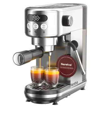 Cafetera Espresso Acero Inoxidable