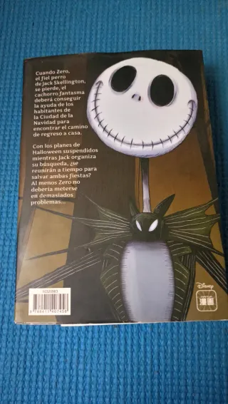 Comic Pesadilla Antes de Navidad El viaje de Zero