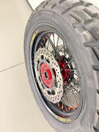 Rueda Delantera Moto Trail Excel 17