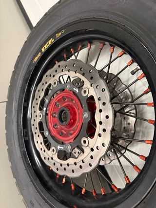 Rueda Delantera Moto Trail Excel 17