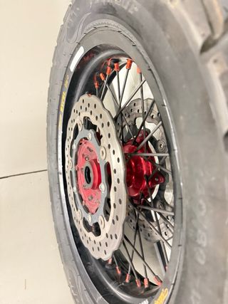 Rueda Delantera Moto Trail Excel 17