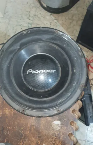 Altavoz Pioneer Negro Coche