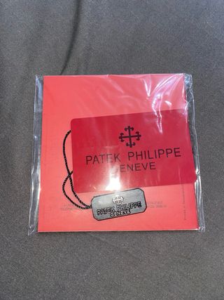 Caja Patek Philippe vacía con manual y bolsa